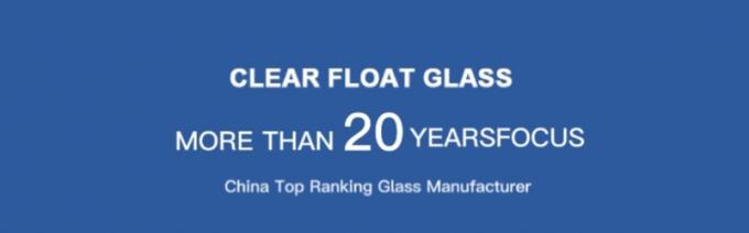 Transparency Ultra Clear Float Glass For Window And Curtain Wall