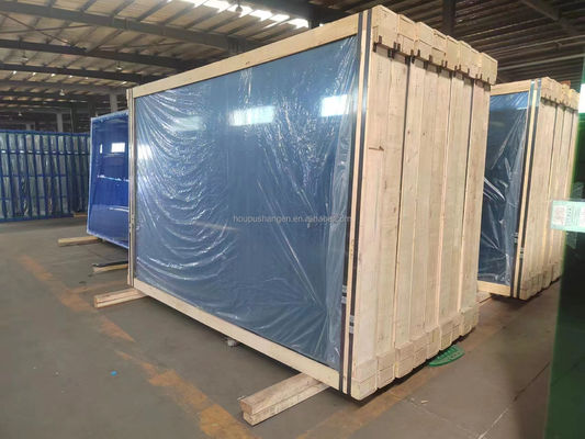 Lámina de vidrio laminada de color azul negro gris verde bronce