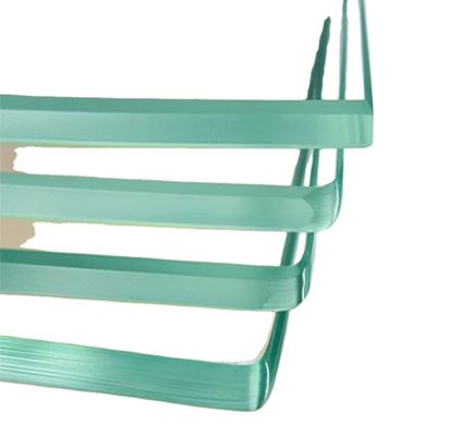 6mm 8mm Argão Ultra-Claro E Baixo Float vidro laminado Temperado Para Balcão Banheiro