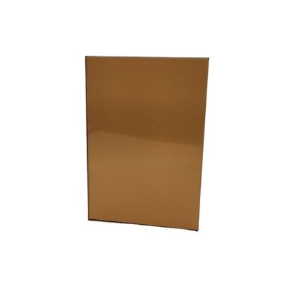 10mm 블루 브롱스 맑은 플로트 글래스 반사성 색칠 된 라미네이트 된 템퍼 된 시트