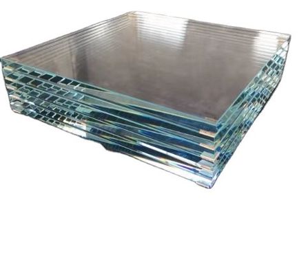 Tempérage du verre flottant plat 4 mm extra clair pour fenêtre de garde-corps de cloison