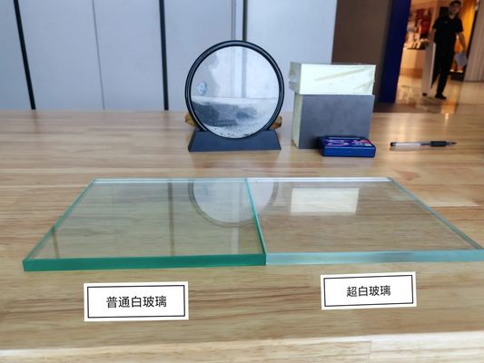 Echte Farbe 2mm-19mm Flachglas Transparentes Gebäude Klarglas zum Schneiden und Dekorieren