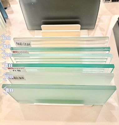 2mm-19mm의 맑은 유리 투명성