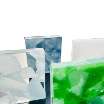 Pattern Europe EN572 Authentication Green Jade Glass